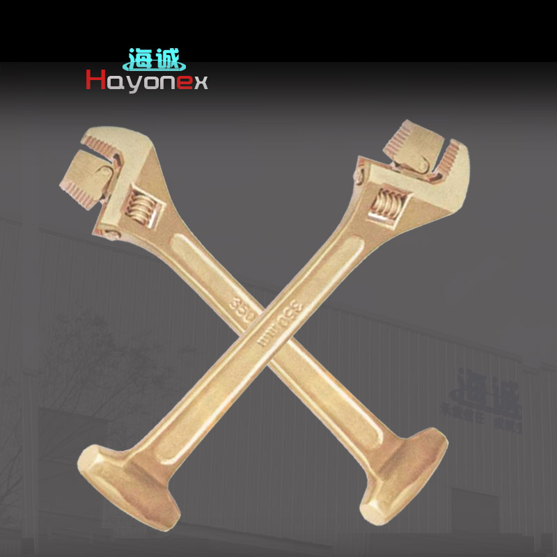 防爆工具無(wú)火花工具銅扳手活扳手